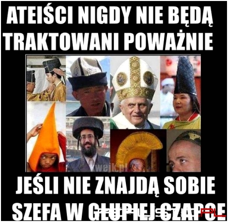 Szukamy kandydata na szefa ateistów