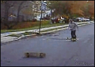 Wyćwiczony skater