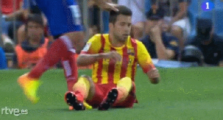 Zawodnik prawie zabił piłkarza Barcelony