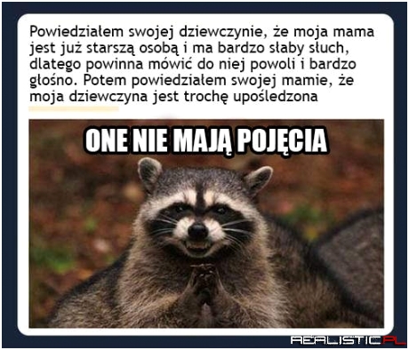 One nie mają pojęcia