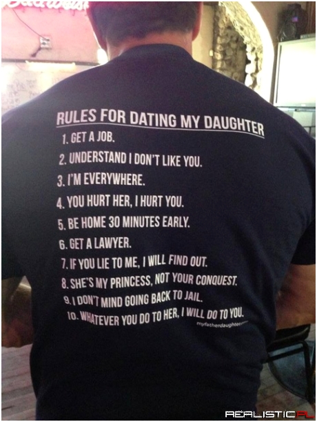 Zasady randek z moją córką