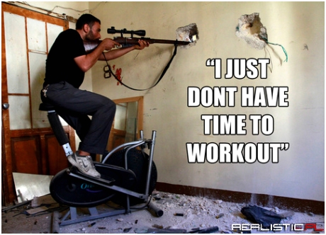 Brak czasu na ćwiczenia