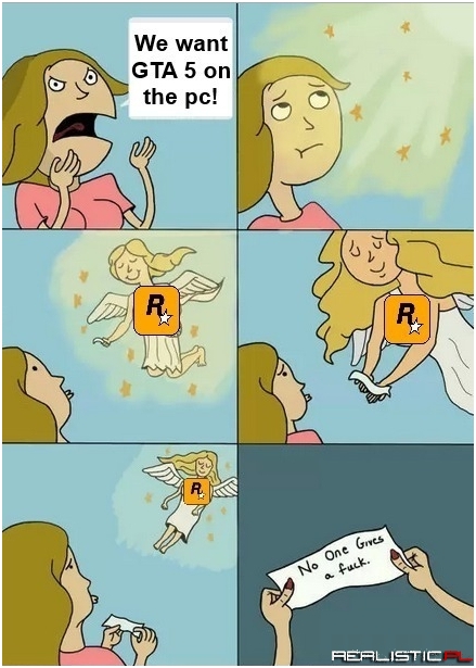 Chcemy GTA 5 na pc!