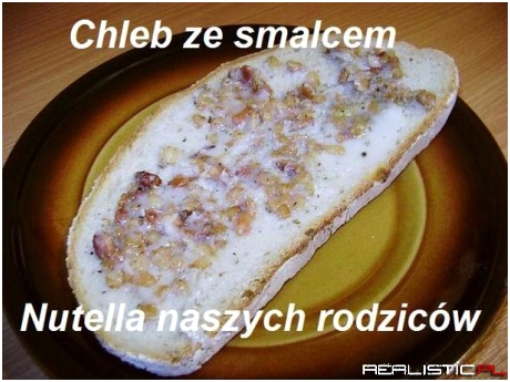 Chleb ze smalcem