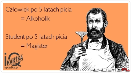 Człowiek po 5 latach picia