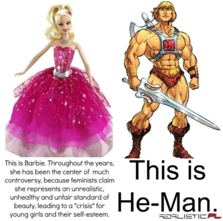 Feministki vs He-man