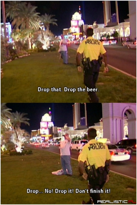 Gdy ktoś każe odłożyć mi piwo