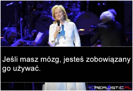 Jeśli masz mózg