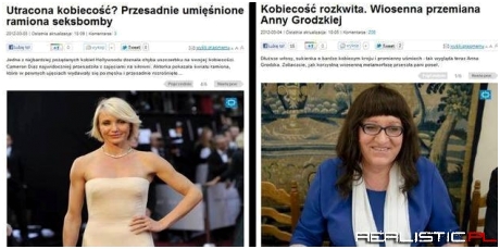 Kobiecość wg. wyborczej