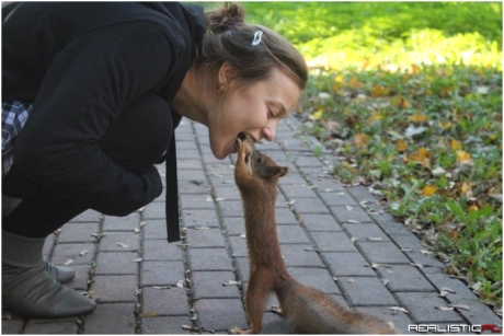 Kobieta do orzechów