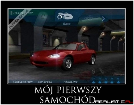 Mój pierwszy samochód