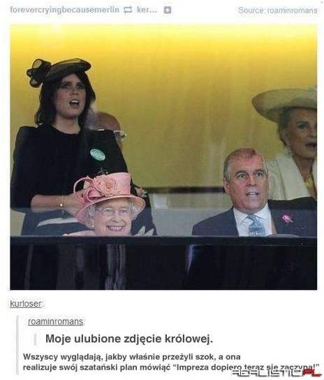Moje ulubione zdjęcie królowej