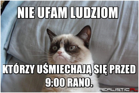 Nie ufam ludziom
