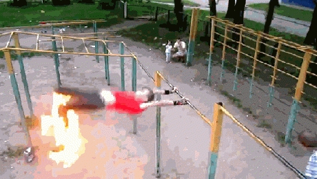 Ogniste ćwiczenia - to tylko Rosja