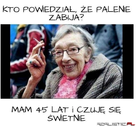 Palenie zabija