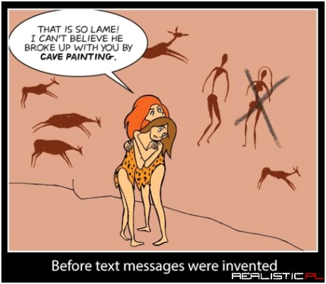 Przed wymyśleniem smsów