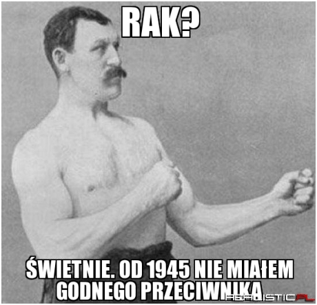 Przesadnie męski mężczyzna