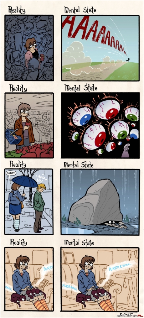 Rzeczywistość vs stan mentalny