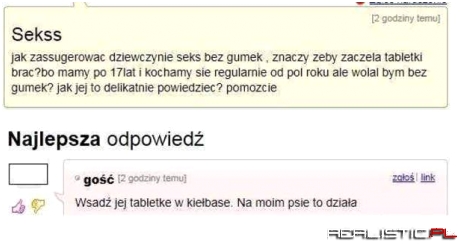 Smaczna antykoncepcja