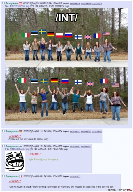 Śmieją sie z Polski a jak śmieje się ze grubej