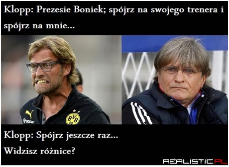 Spójrz na swojego trenera...