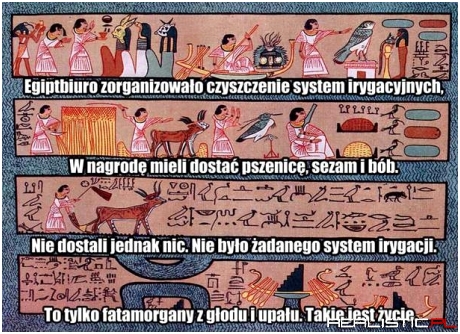 Staroegipskie dowcipy o łotewskich chłopach