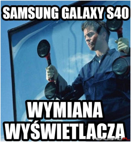 Wymiana wyświetlacza