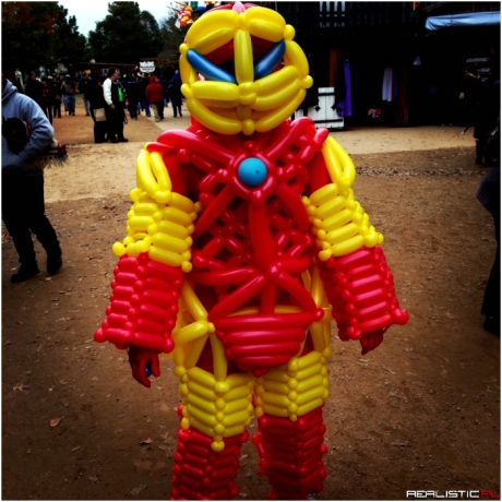 balonowy Iron man