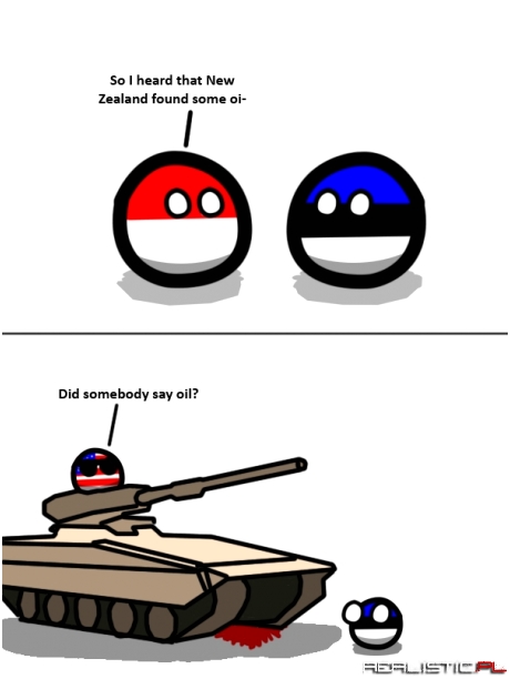 Comics countryballs oil polandball