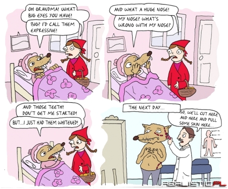 Czerwony kapturek i kompleksy