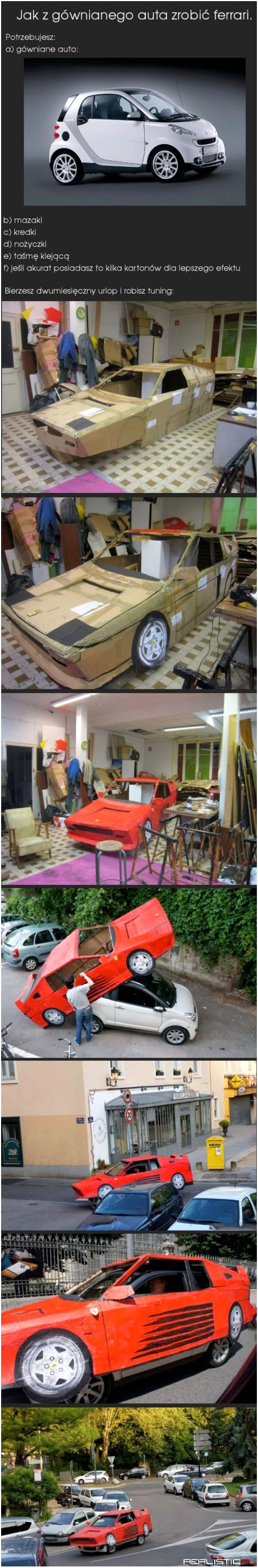 Jak zrobić ferrari