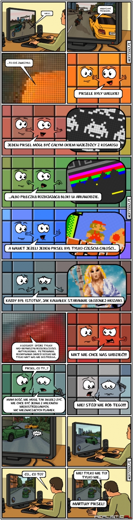 Komiks o pikselach