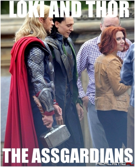 Loki and thor. assgardians