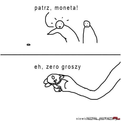 Patrz, moneta