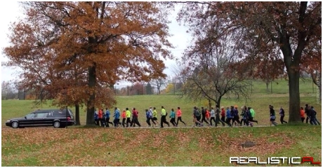 Pogrzeb maratończyka