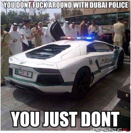 Policja w dubaju