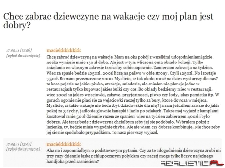Romantyzm umarł w 2011