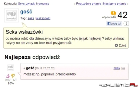 Seks wskazówki