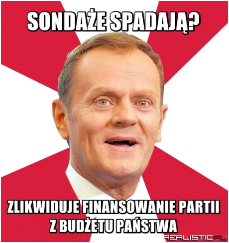 Sondaże spadają?