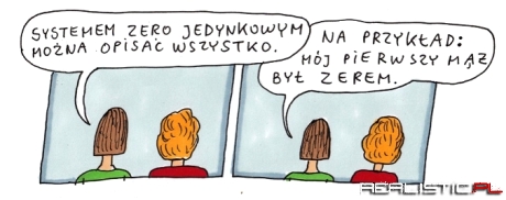 System zero jedynkowy
