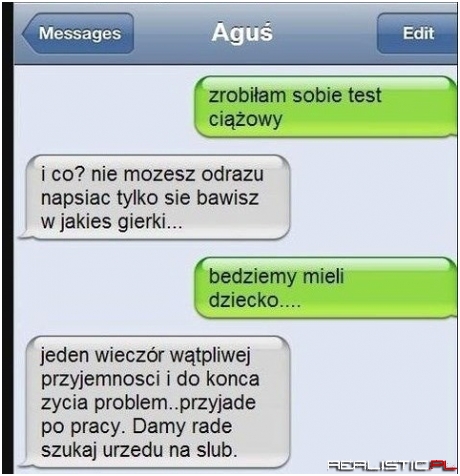 Z kobietami trzeba konkretnie !