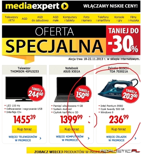 Żelazko z Windows 8