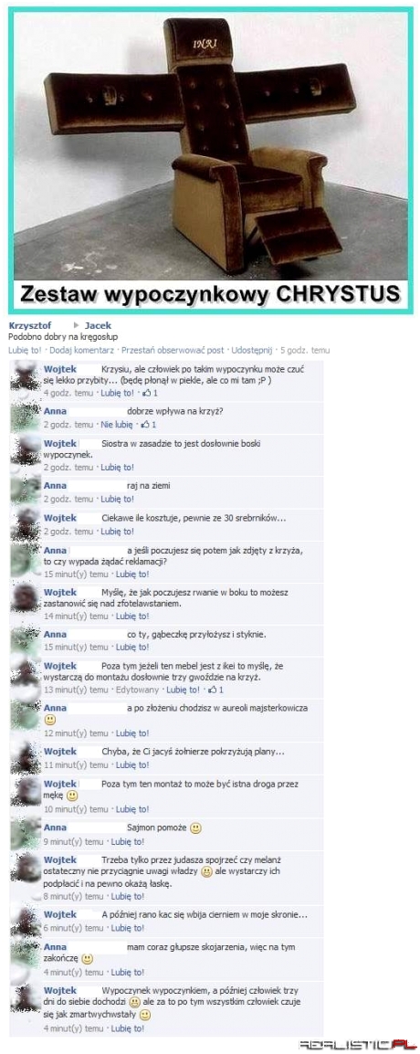 Zestaw wypoczynkowy