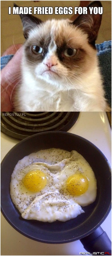 Zrobiłem Ci jajko sadzone