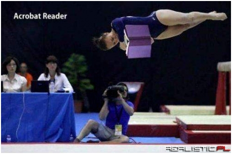 Acrobat reader