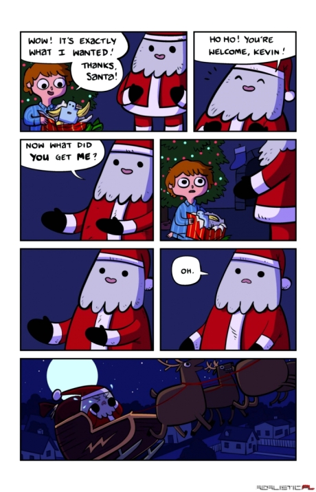 Biedny Mikołaj :(