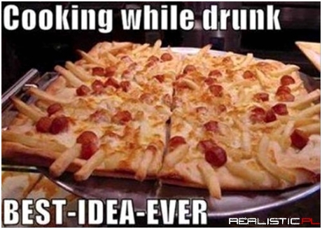 gotowanie po pijaku