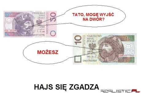 Hajs się zgadza