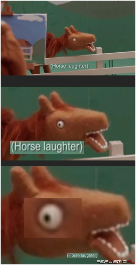 Horse laughter