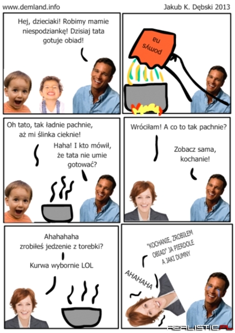 KOCHANIE, ZROBIŁEM OBIAD